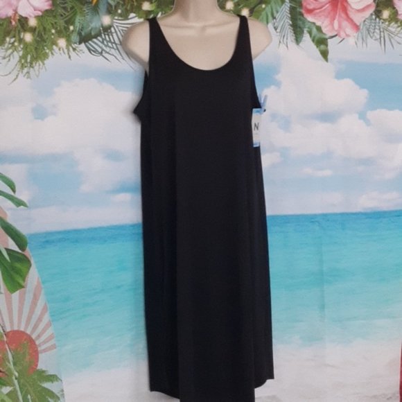 Women's Sleeveless Scoop Neck Lounge Dress Size Large NWT - Picture 2 of 12